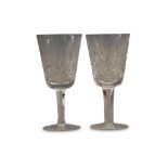 SET OF TEN WATERFORD CRYSTAL WINES