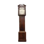 VICTORIAN MAHOGANY CASED GRANDFATHER CLOCK