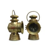 PAIR OF COACHING LAMPS