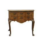 LOUIS XVI STYLE FRUITWOOD LOW CHEST