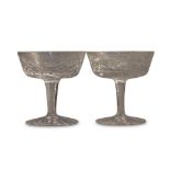SET OF EIGHT WATERFORD CRYSTAL CHAMPAGNES
