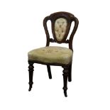 SET OF SIX VICTORIAN STYLE DINING CHAIRS