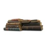 COLLECTION OF LEATHER BOUND GENERAL KNOWLEDGE BOOKS