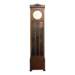 EARLY 20TH CENTURY OAK GRANDFATHER CLOCK