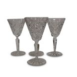 SET OF FOUR WATERFORD CRYSTAL WINES