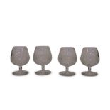 SET OF FOUR WATERFORD CRYSTAL BRANDIES