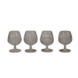 SET OF FOUR WATERFORD CRYSTAL BRANDIES