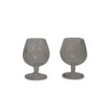 PAIR OF WATERFORD CRYSTAL BRANDIES