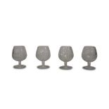 SET OF FOUR WATERFORD CRYSTAL BRANDIES