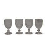 SET OF FOUR WATERFORD CRYSTAL WINES