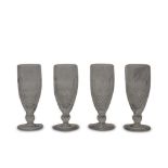 SET OF FOUR WATERFORD CRYSTAL WINES