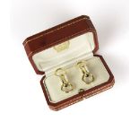 Pair of cufflinks - Signed Cartier Signed and marked “Made in France” Round [...]