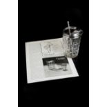 Bar item - Together with a page of advertisement Cut-crystal martini mixer with [...]