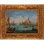 Italian school, XIX / XX century - Venice Oil on canvas Venice 20 x 30 cm -