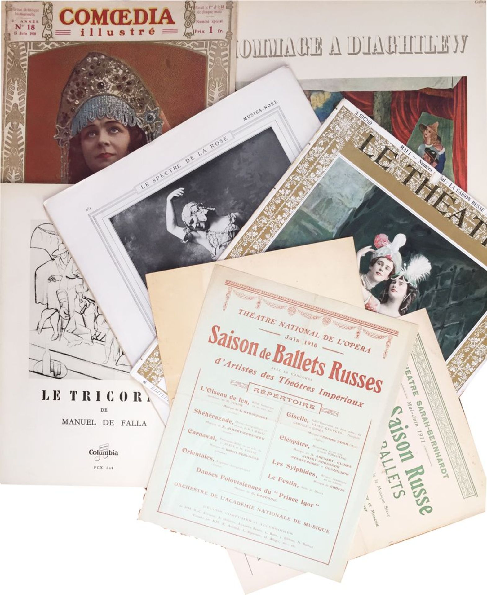 Lot - ballet season Two programs of Russian seasons in Théâtre National de [...]