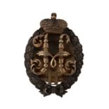 BADGE In the rank of an aide-de-camp from the suite of Emperor Nicholas II Silver, [...]