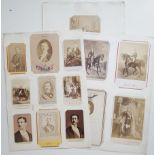 [PRINCE IMPERIAL]. - 3 photography boards. S.d. 15 reproductions mounted on 3 boards [...]