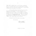 John Ronald TOLKIEN. 1892-1973. Author - Typescripted letter, signed with 2 [...]