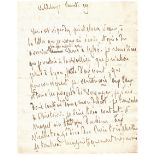 François-René de CHATEAUBRIAND. 1768-1848. Writer, politician. - Autograph letter [...]