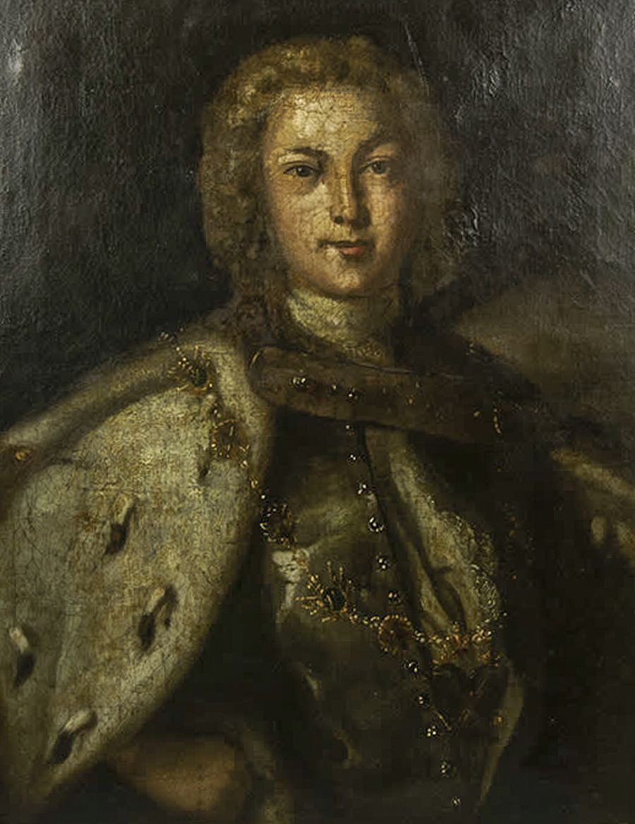 UNKNOWN PAINTER AFTER JOHANN-PAULE LüDDEN PORTRAIT OF PETER II OF RUSSIA, after [...] - Image 5 of 6