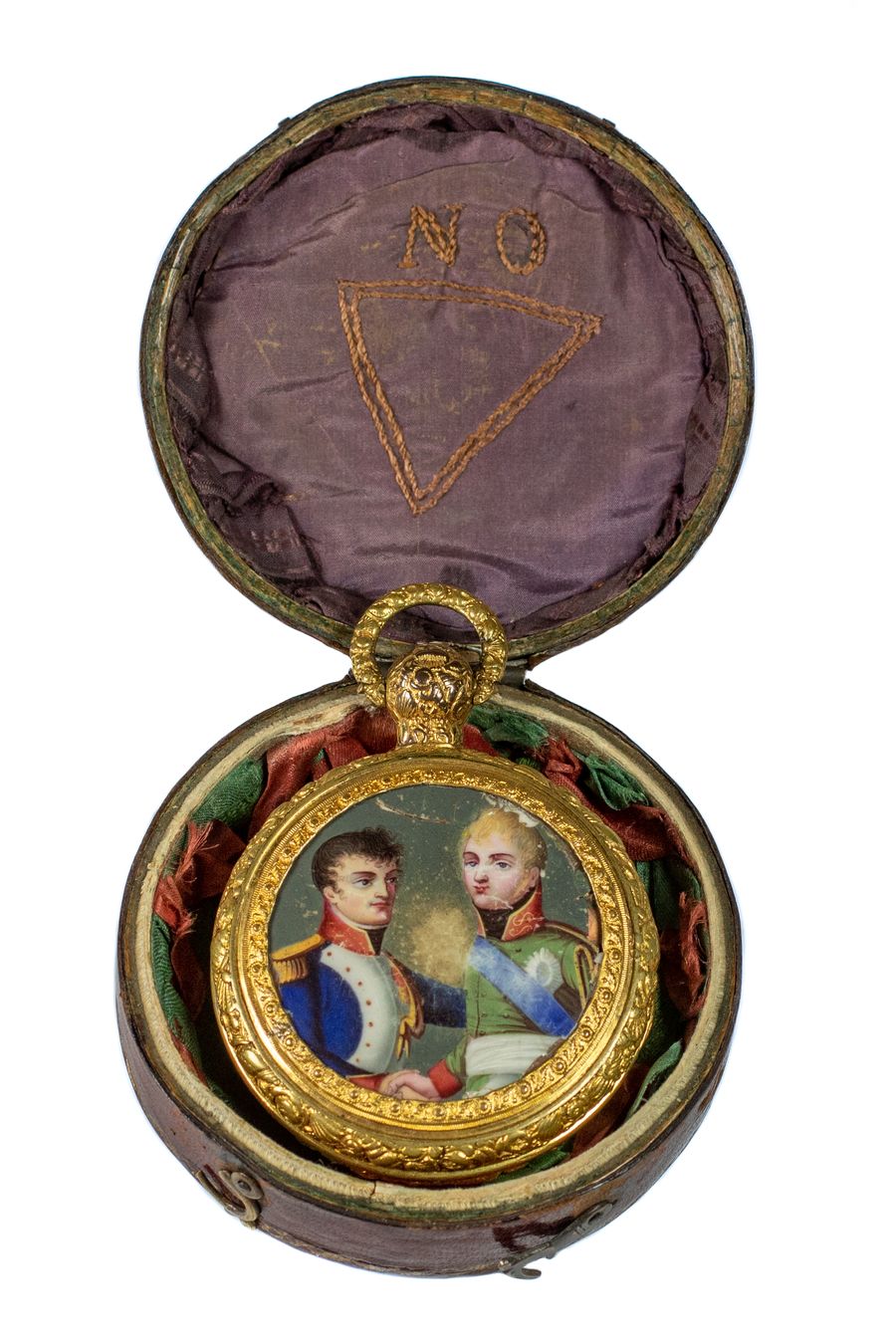 {ЧАСЫ «НАПОЛЕОН И АЛЕКСАНДР»} MONTRE À ANCRE ornée de [...] - Image 6 of 6