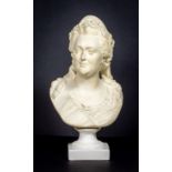 UNKNOWN SCULPTOR after RACHETTE Portrait of Empress Catherine II. Biscuit bust [...]