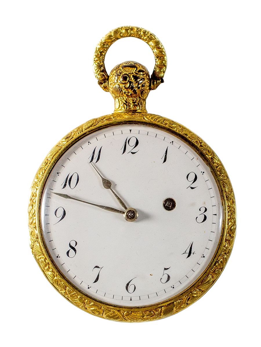 {ЧАСЫ «НАПОЛЕОН И АЛЕКСАНДР»} MONTRE À ANCRE ornée de [...] - Image 4 of 6