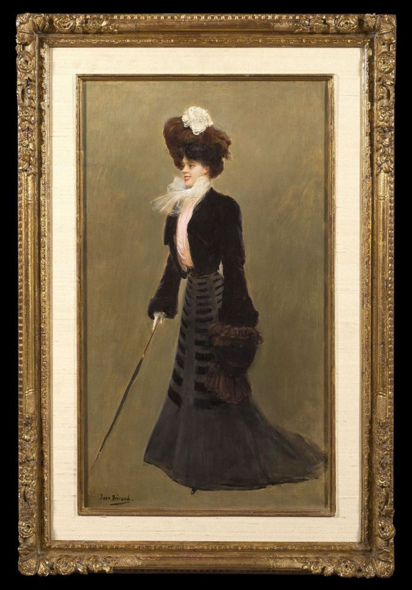 JEAN BÉRAUD (1849- 1935) - Une Parisienne Signed ‘JEAN BÉRAUD’ (lower right) [...] - Bild 2 aus 2