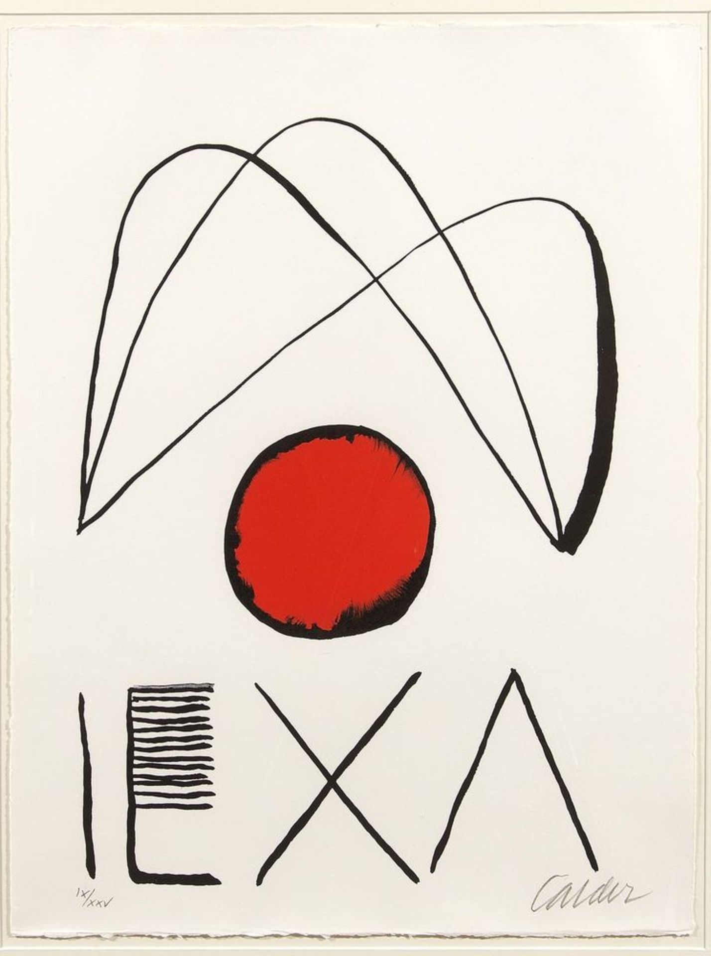 Alexander CALDER (1898- 1976) - El Circulo de Pietra, 1971 Signed ‘Calder’ (lower [...]