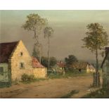 JEAN-CHARLES CAZIN (1840-1901) - The Waning Light Signed ‘J.Cazin’ (lower left) [...]