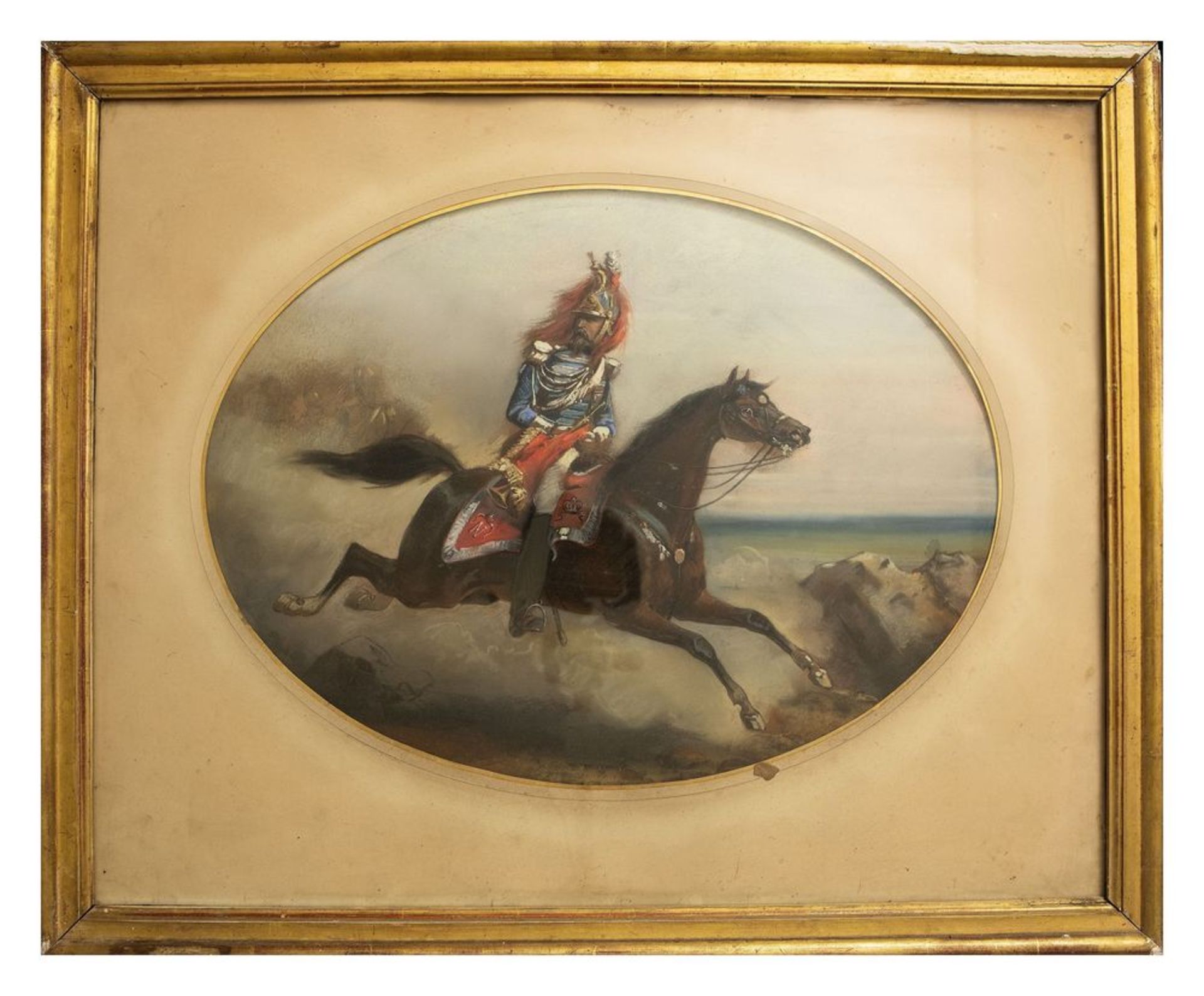 Alphonse Antoine AILLAUD (XIX) - Riders of the Polish Guard of Napoleon III One [...] - Bild 2 aus 2