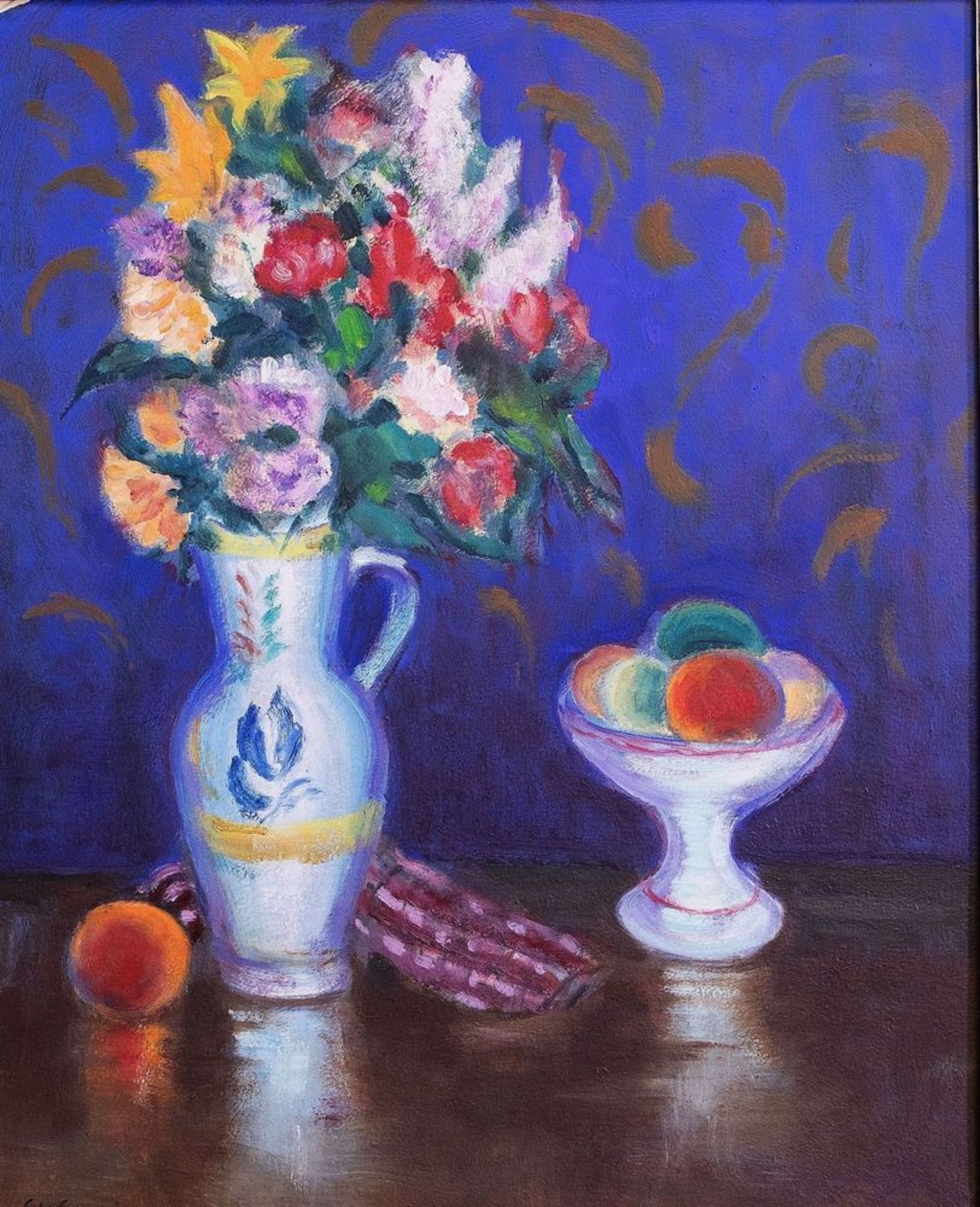 Charles CAMOIN (1879-1965) - Still life with flowers Signed (lower left) Oil on [...]