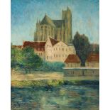 GUSTAVE LOISEAU (1865-1935) - La Cathédrale d’Auxerre, 1907 Signed ‘G. [...]