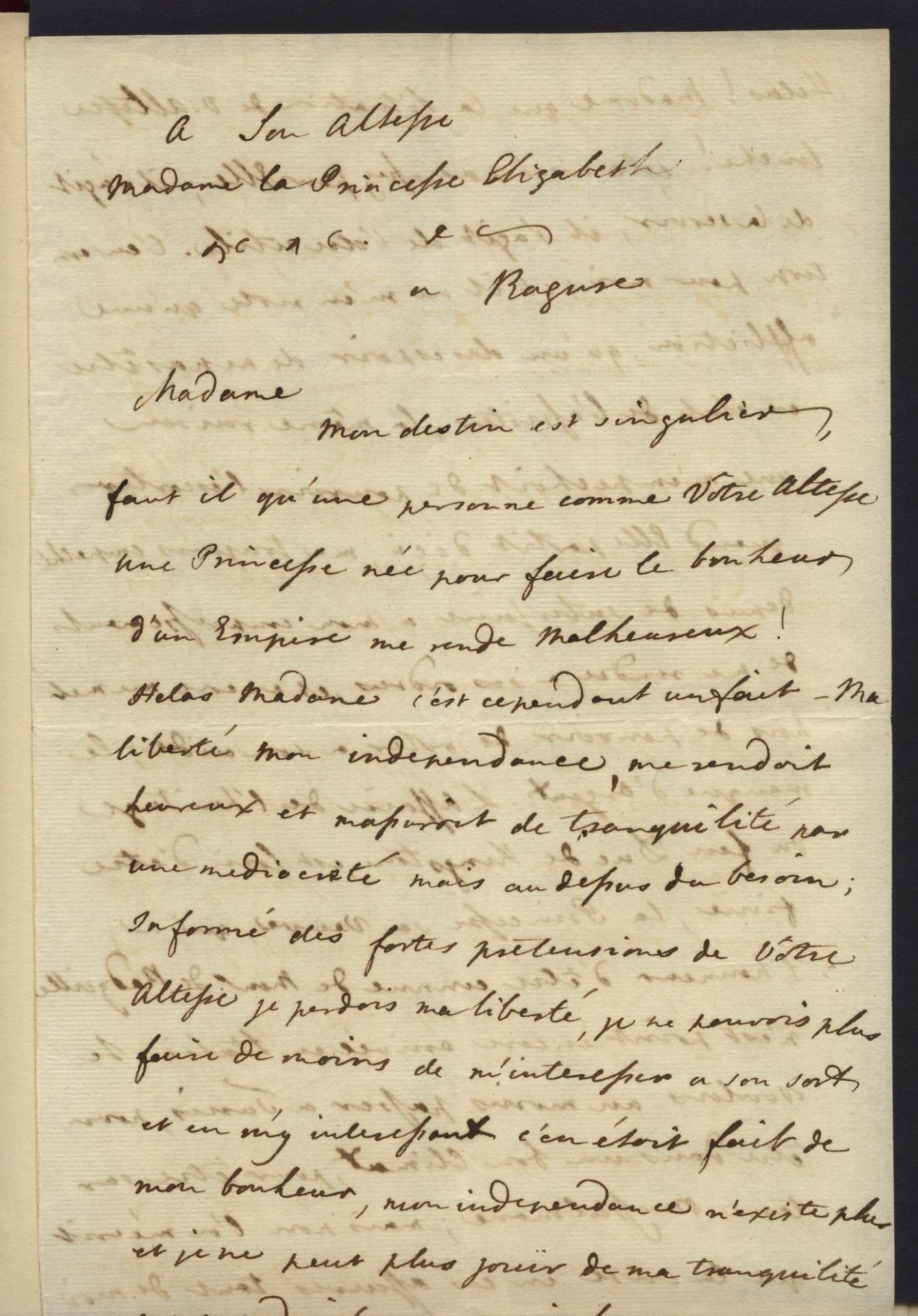 PRINCESS TARAKANOVA ARCHIVE OF LETTERS АРХИВ ПИСЕМ (1774-1775) - ДЕЛО [...] - Bild 16 aus 50