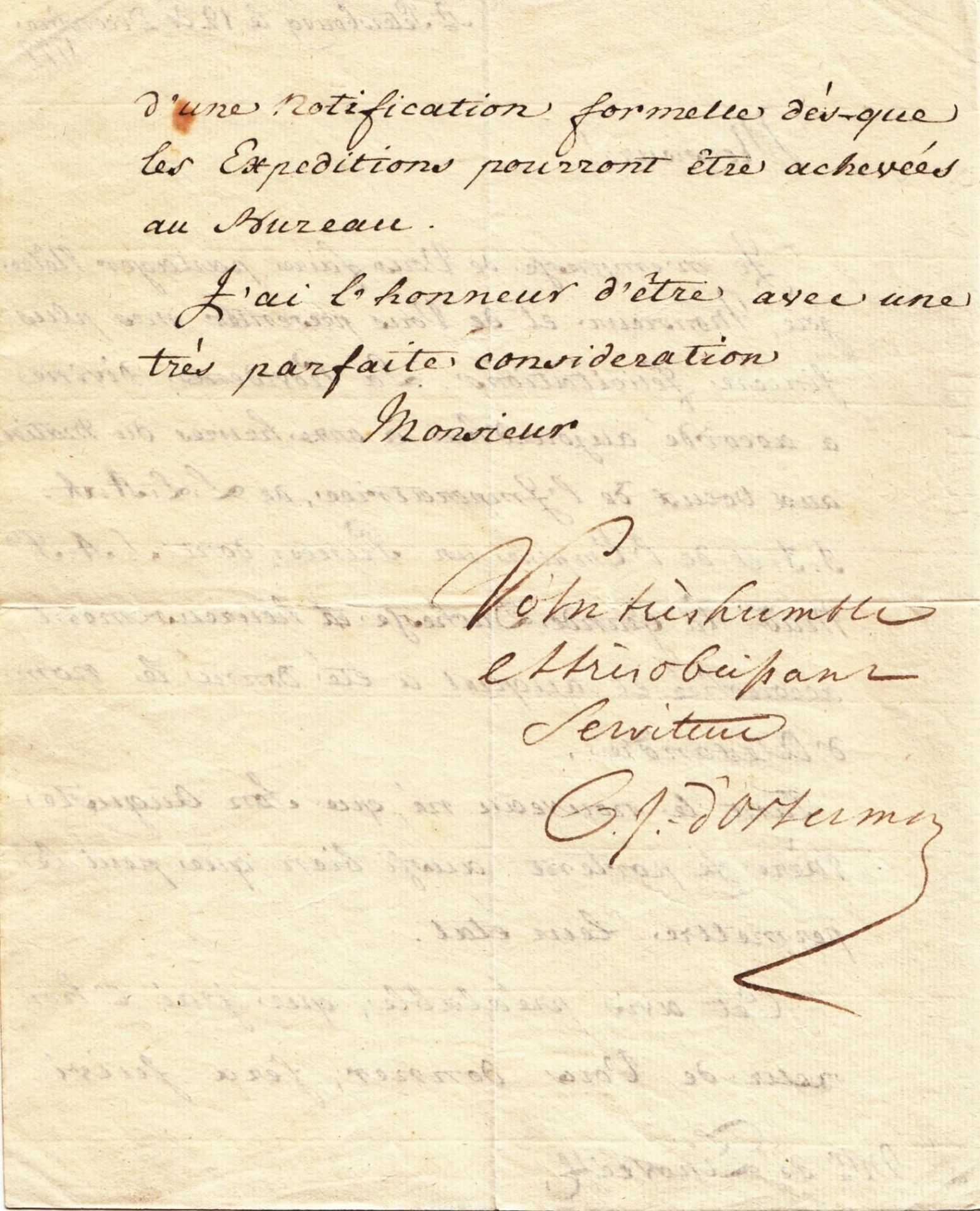 Stepan Stepanovich Zinovyev (1740-1794) Archive Correspondence letters (61) with [...] - Bild 69 aus 136