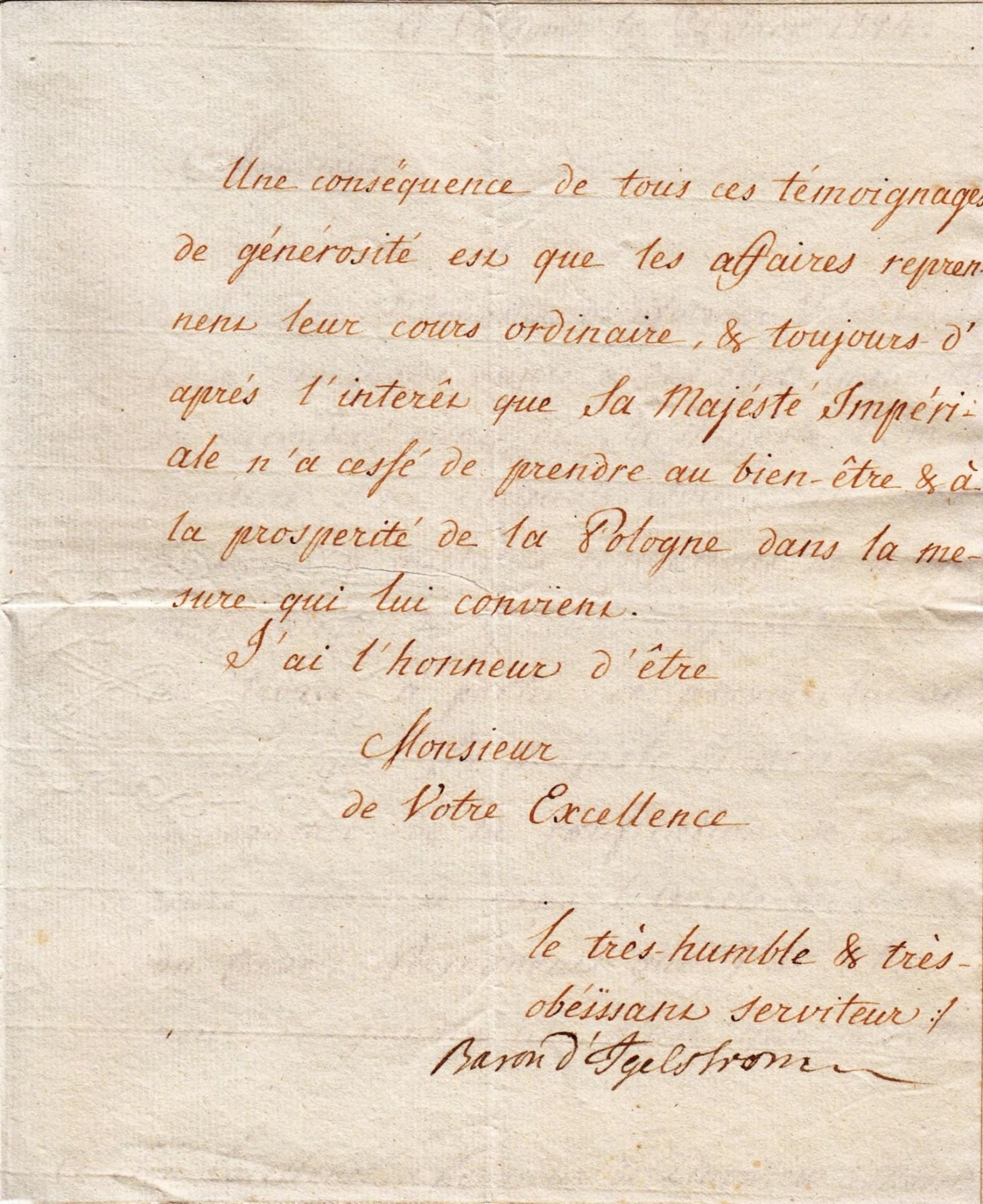 Stepan Stepanovich Zinovyev (1740-1794) Archive Correspondence letters (61) with [...] - Bild 21 aus 136
