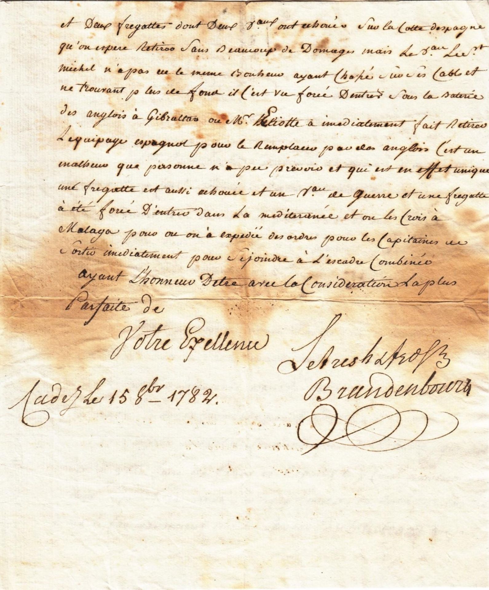 Stepan Stepanovich Zinovyev (1740-1794) Archive Correspondence letters (61) with [...] - Bild 106 aus 136