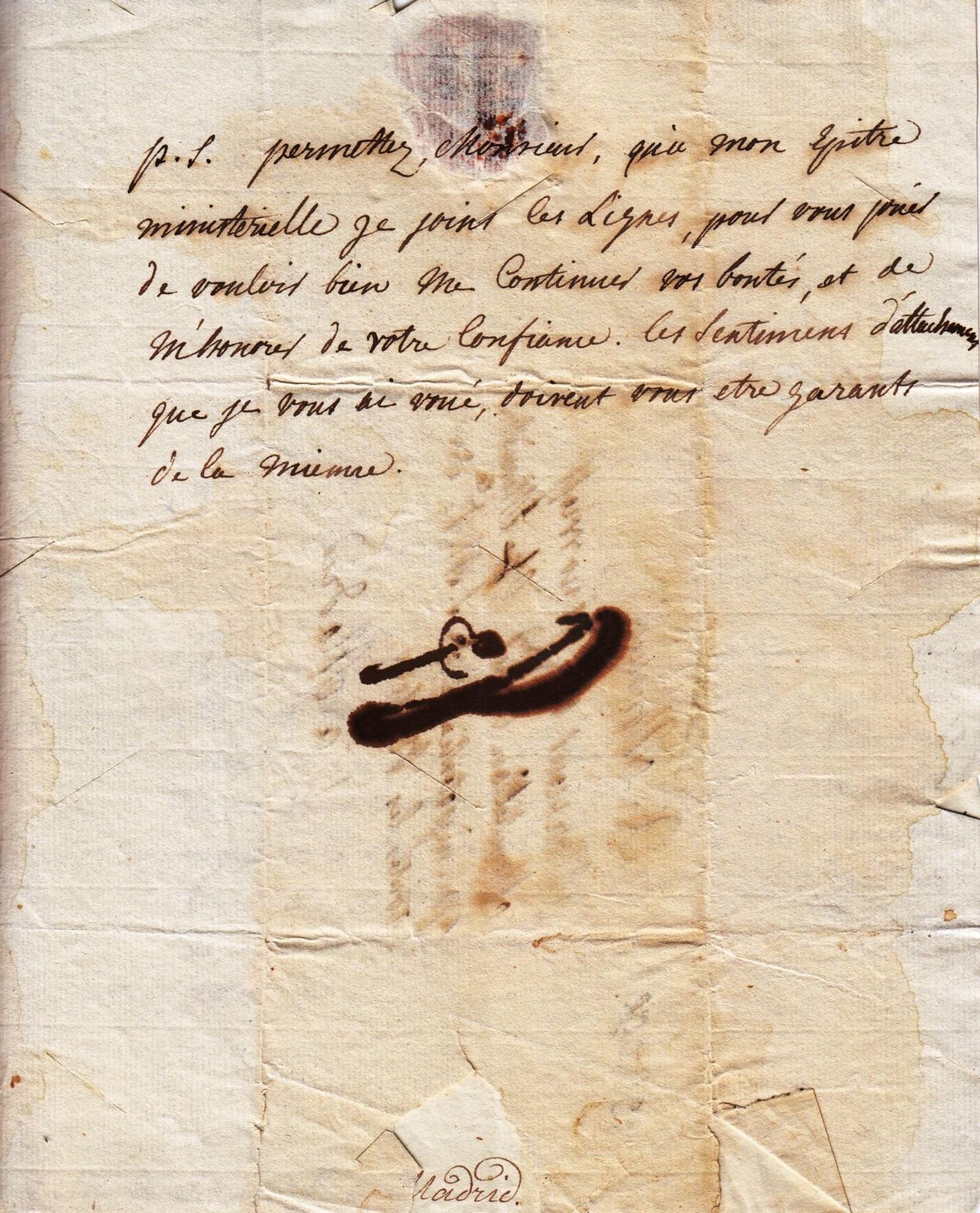 Stepan Stepanovich Zinovyev (1740-1794) Archive Correspondence letters (61) with [...] - Bild 110 aus 136