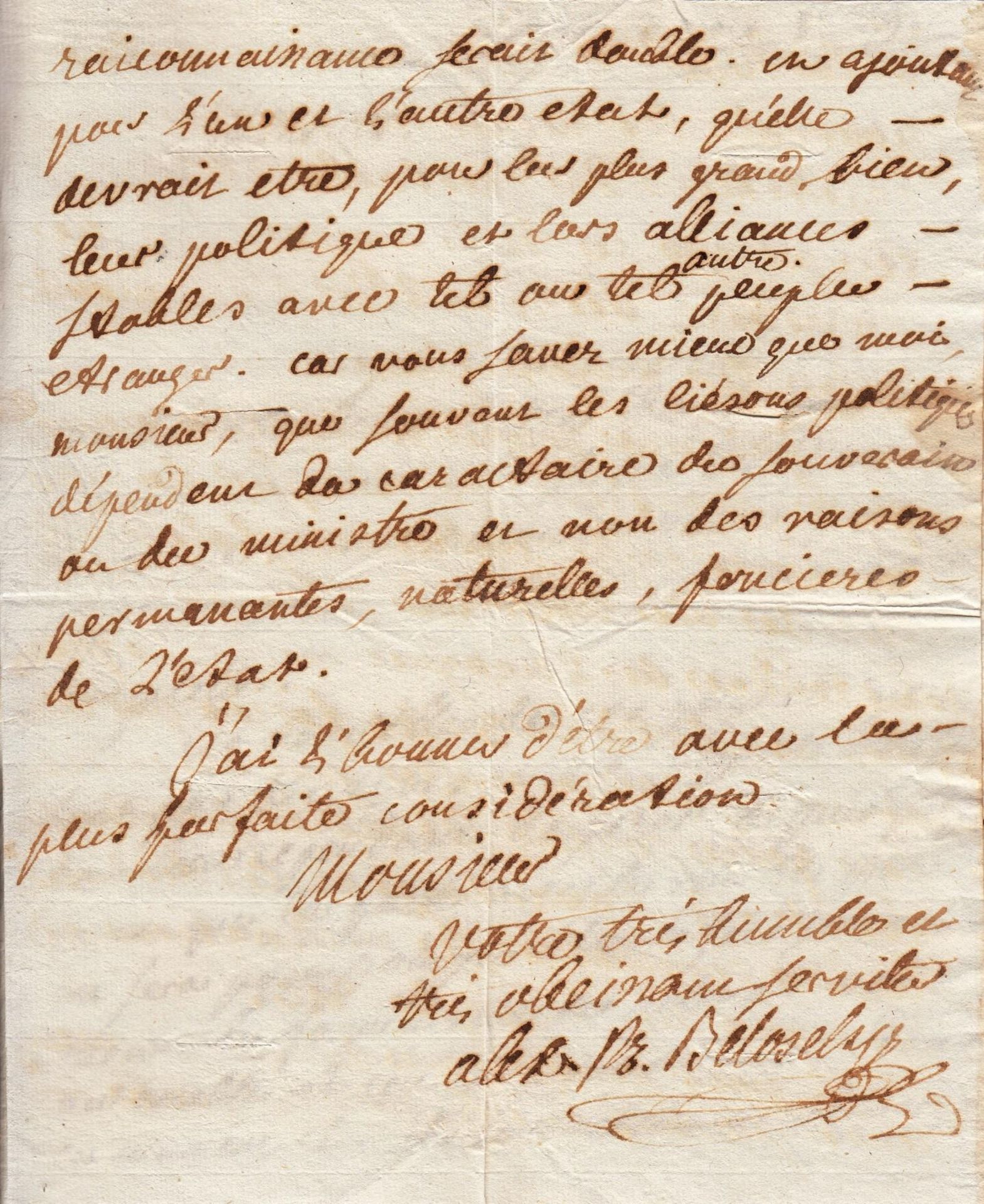 Stepan Stepanovich Zinovyev (1740-1794) Archive Correspondence letters (61) with [...] - Bild 131 aus 136