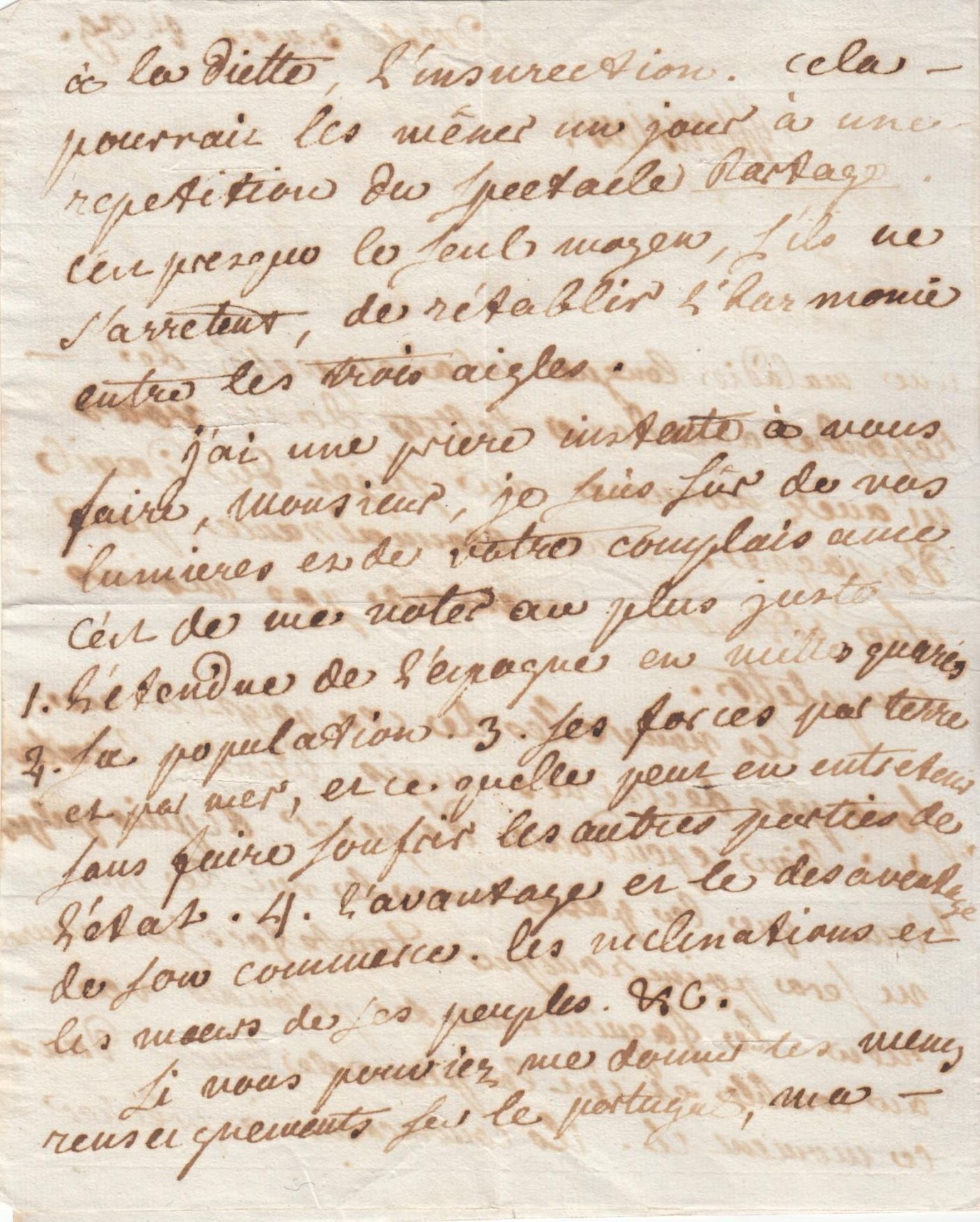 Stepan Stepanovich Zinovyev (1740-1794) Archive Correspondence letters (61) with [...] - Bild 130 aus 136