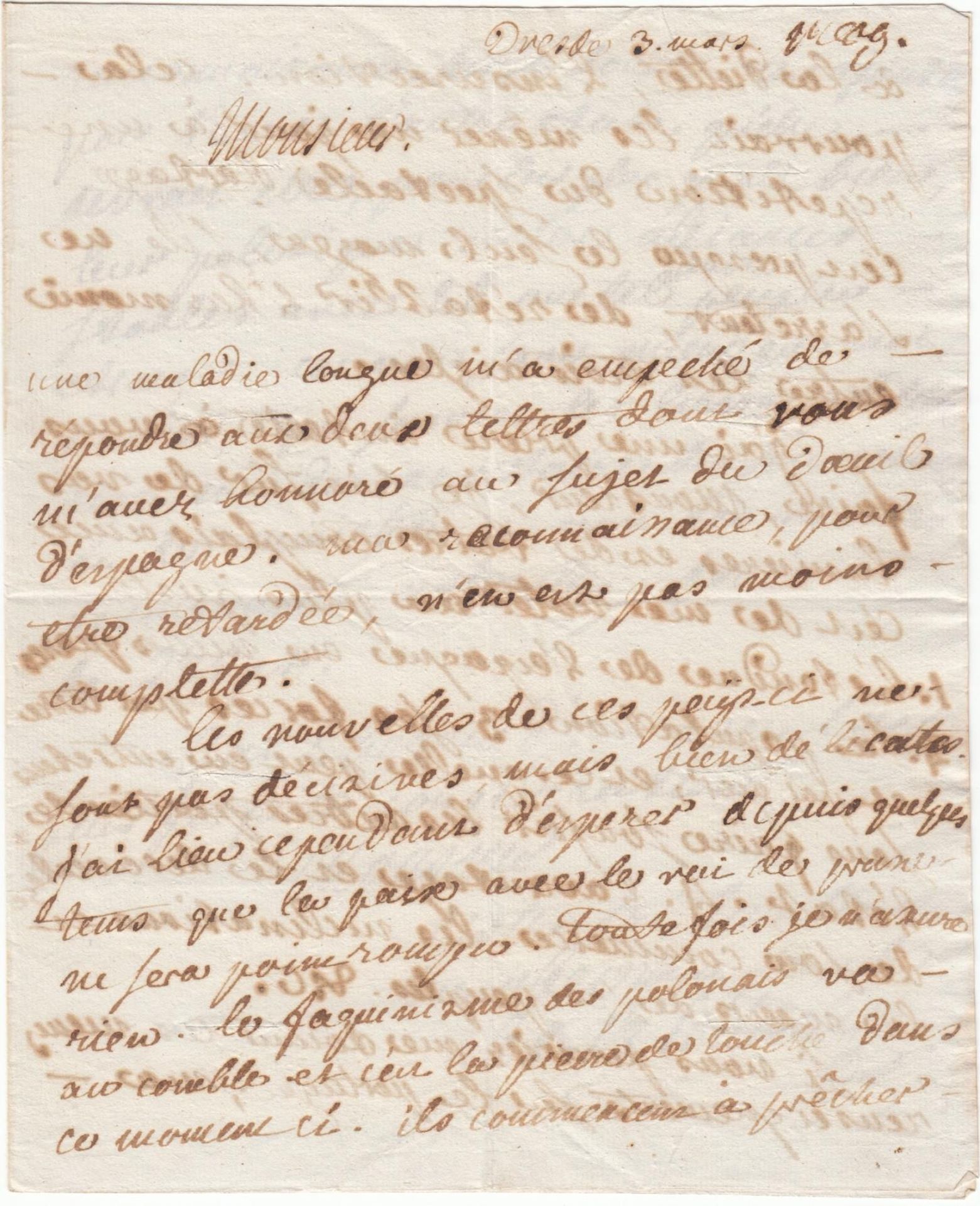 Stepan Stepanovich Zinovyev (1740-1794) Archive Correspondence letters (61) with [...] - Bild 129 aus 136