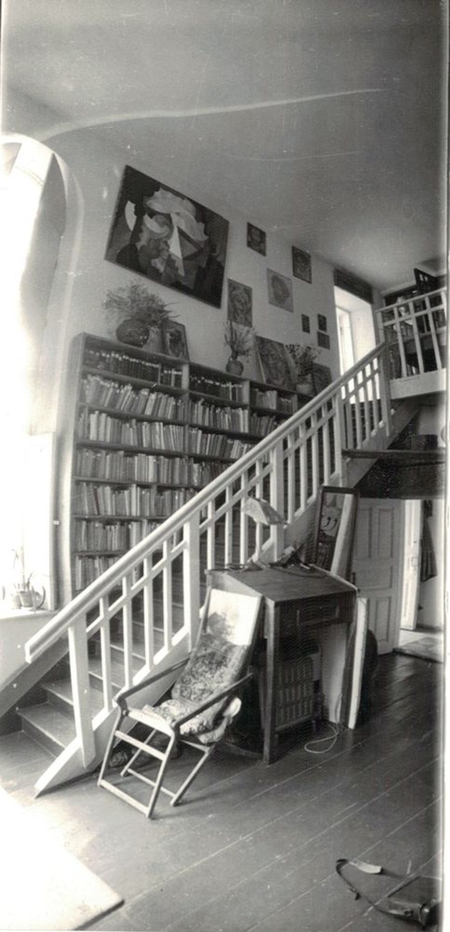 Two photographs: The interiors of Maximilian Voloshin’s house in Koctebel. [...]