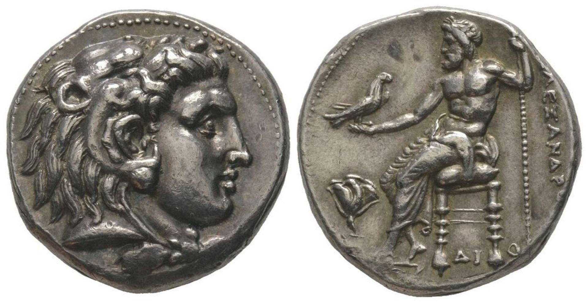 GREEK COINS - Alexander the Great (336-323) Tetradrachm, Memphis (Egypt), 332-323 [...]