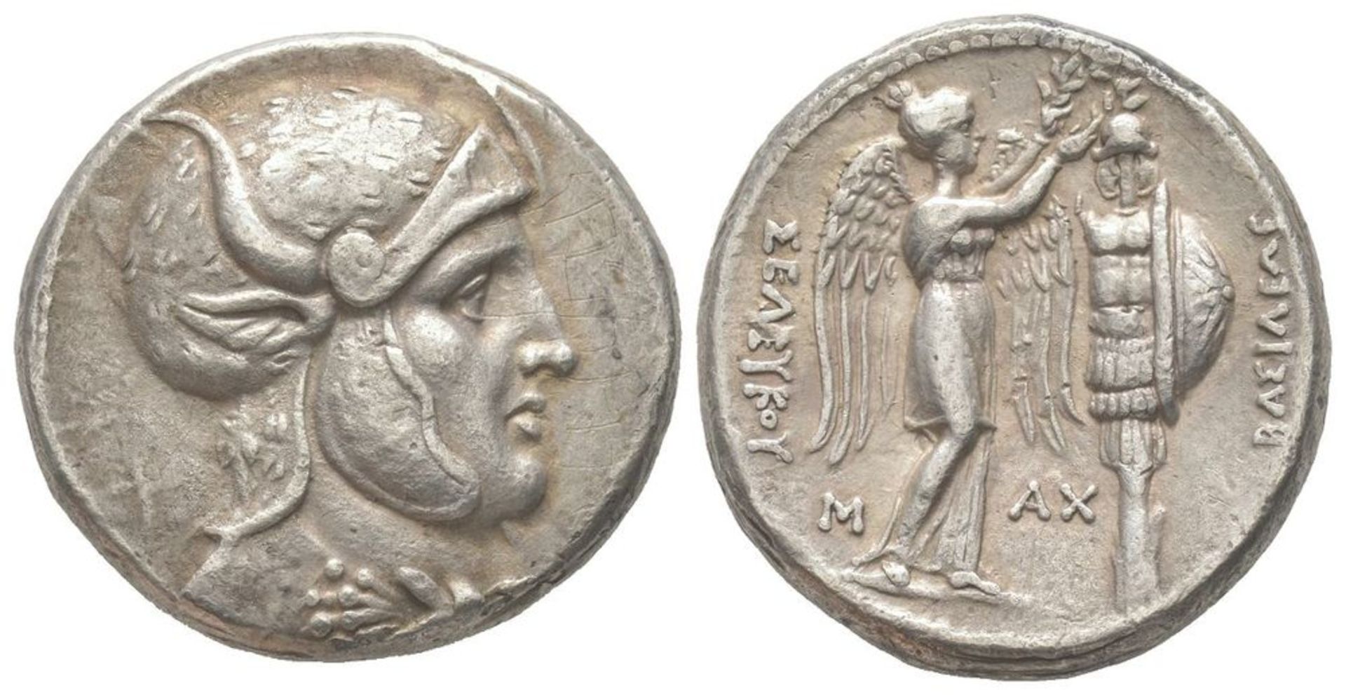 GREEK COINS - Seleukid Empire Seleucos I (312-280) Tetradrachm, Persepolis, 300 BC, [...]