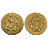 GREEK COINS - Kushano-Sasanians Peroz, AD 457-484 Dinar, AU 4.09g Provenance: [...]