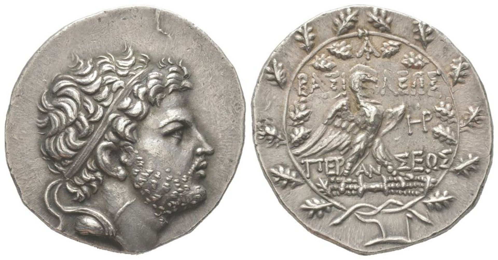GREEK COINS - Attica Perseus (179-168 BC) Tetradrachm, AG 16.76g Ref : Jameson 1013, [...]