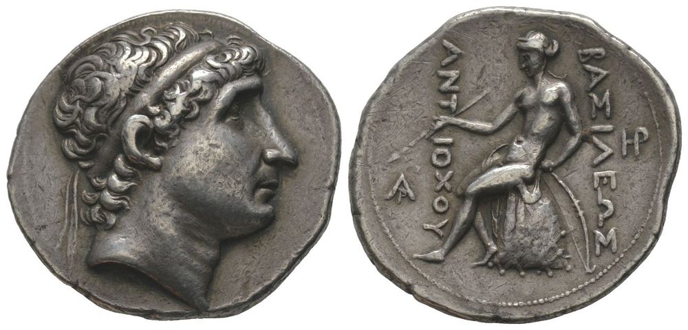 GREEK COINS - Antiochos I Soter (281-261 BC) Tetradrachm, Seleukeia on the Tigris [...]