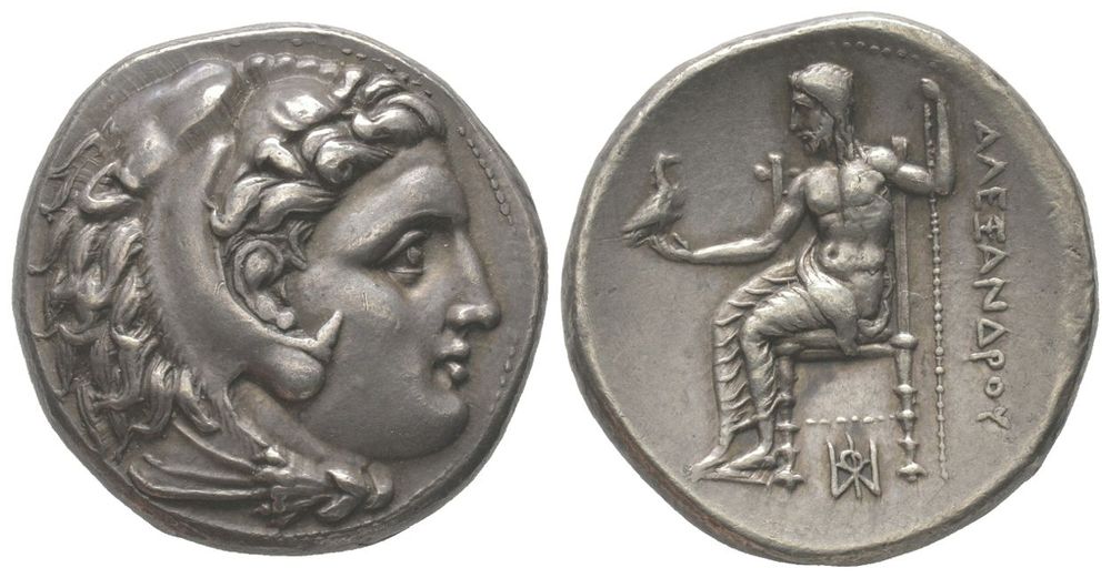 GREEK COINS - Tetradrachm, Miletus, 323-319 BC, 17.05g. Ref : Price 2177 Provenance [...]