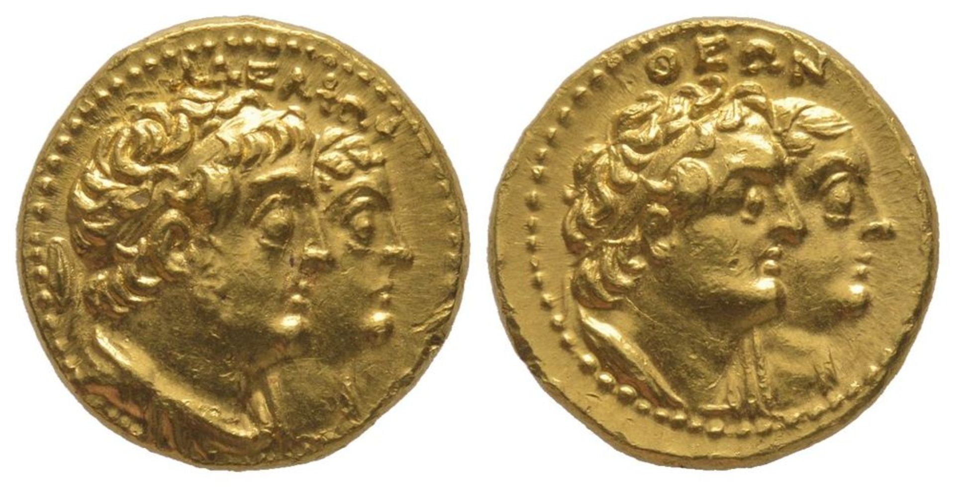 GREEK COINS - Ptolemy II Philadelphos (285-246 BC) Didrachm, Alexandria, 270-261 BC, [...]