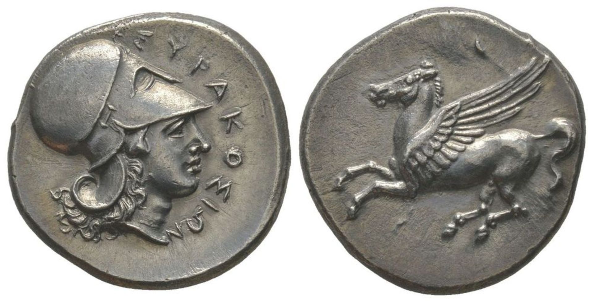 GREEK COINS - Stater, Syracuse, 344-335 BC, AG 8.52 g Ref : SNG ANS [...]